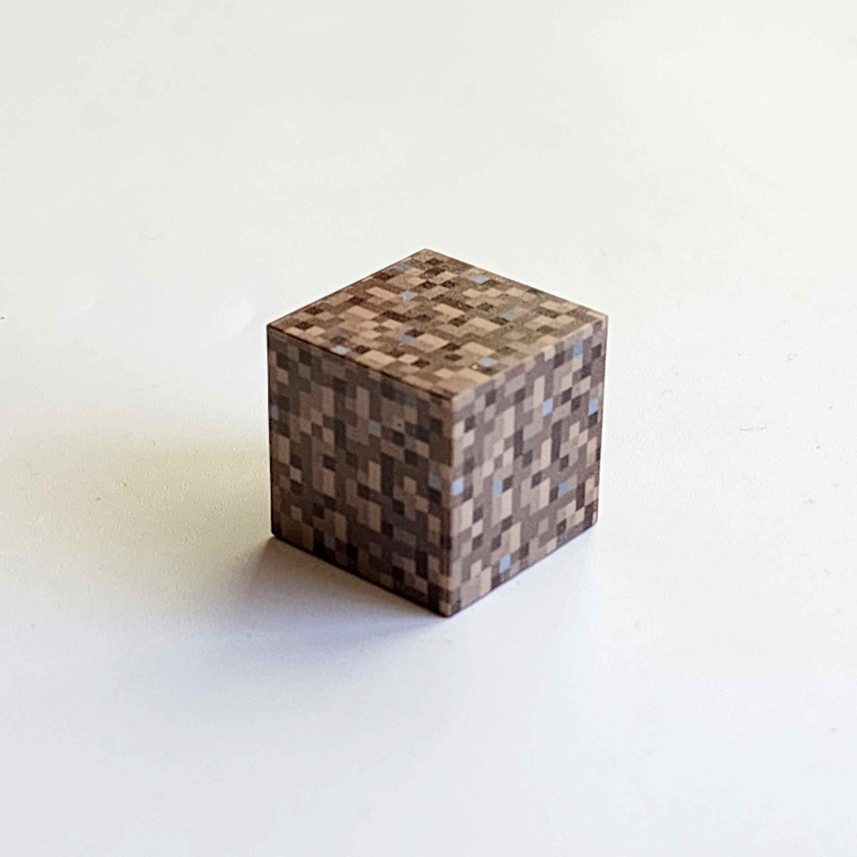 Dirt magnetic minecraft building block