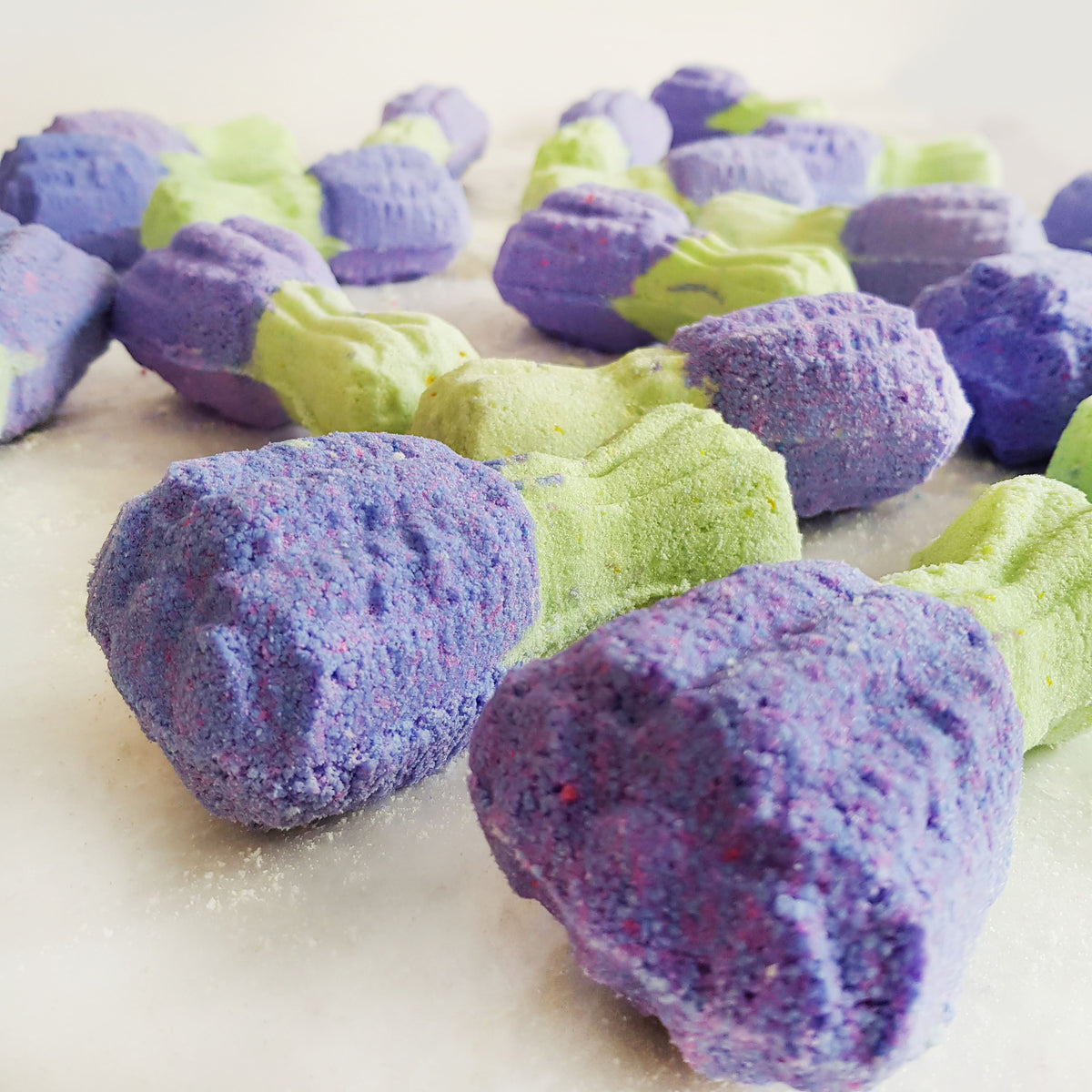 Lavender essential oil bath bomb