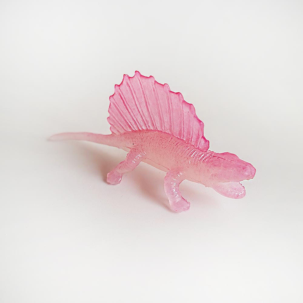 Glow in the dark Dimetrodon toy dinosaur