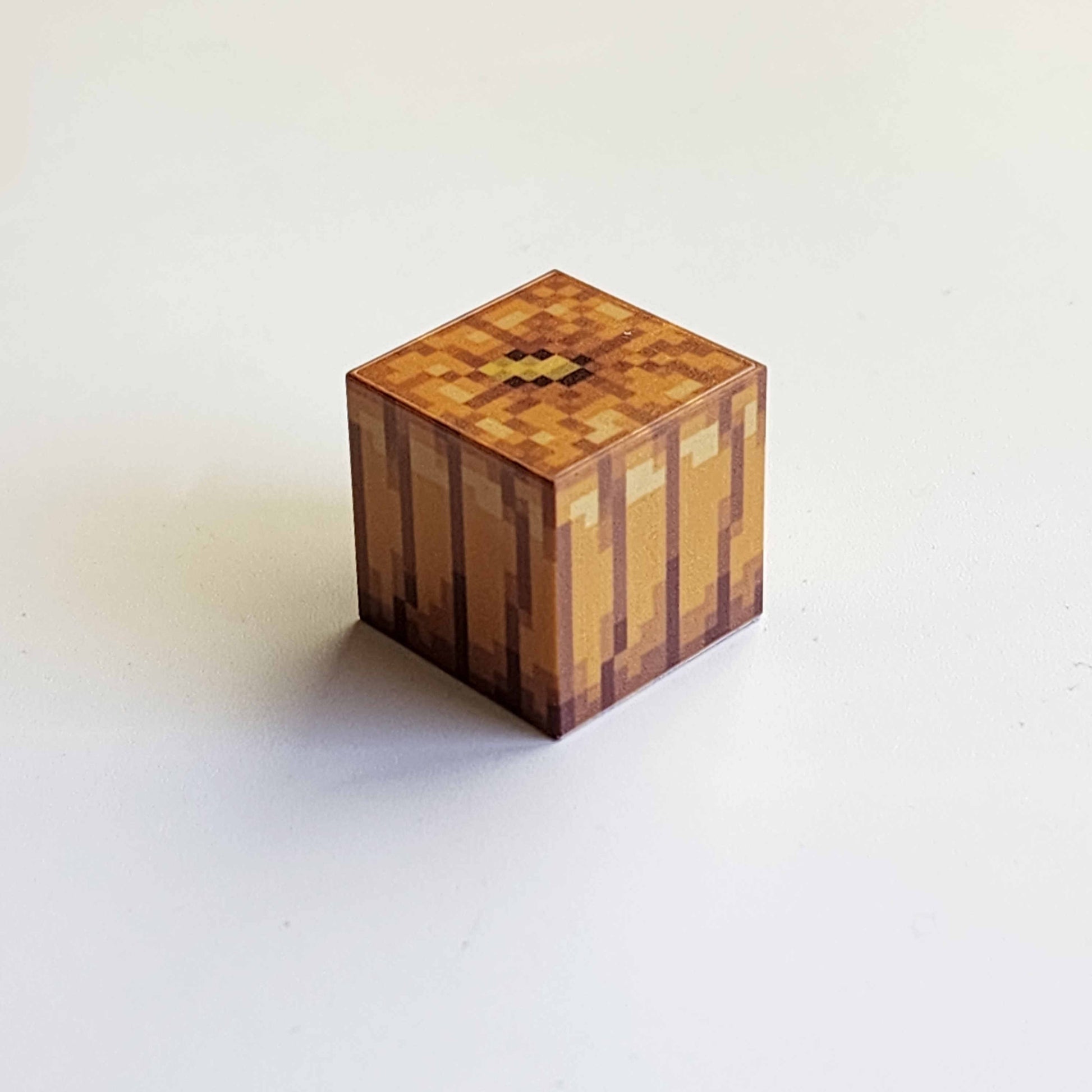 pumpkin textured magnetic minecraft block