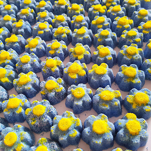 Wild flower mini bath bombs