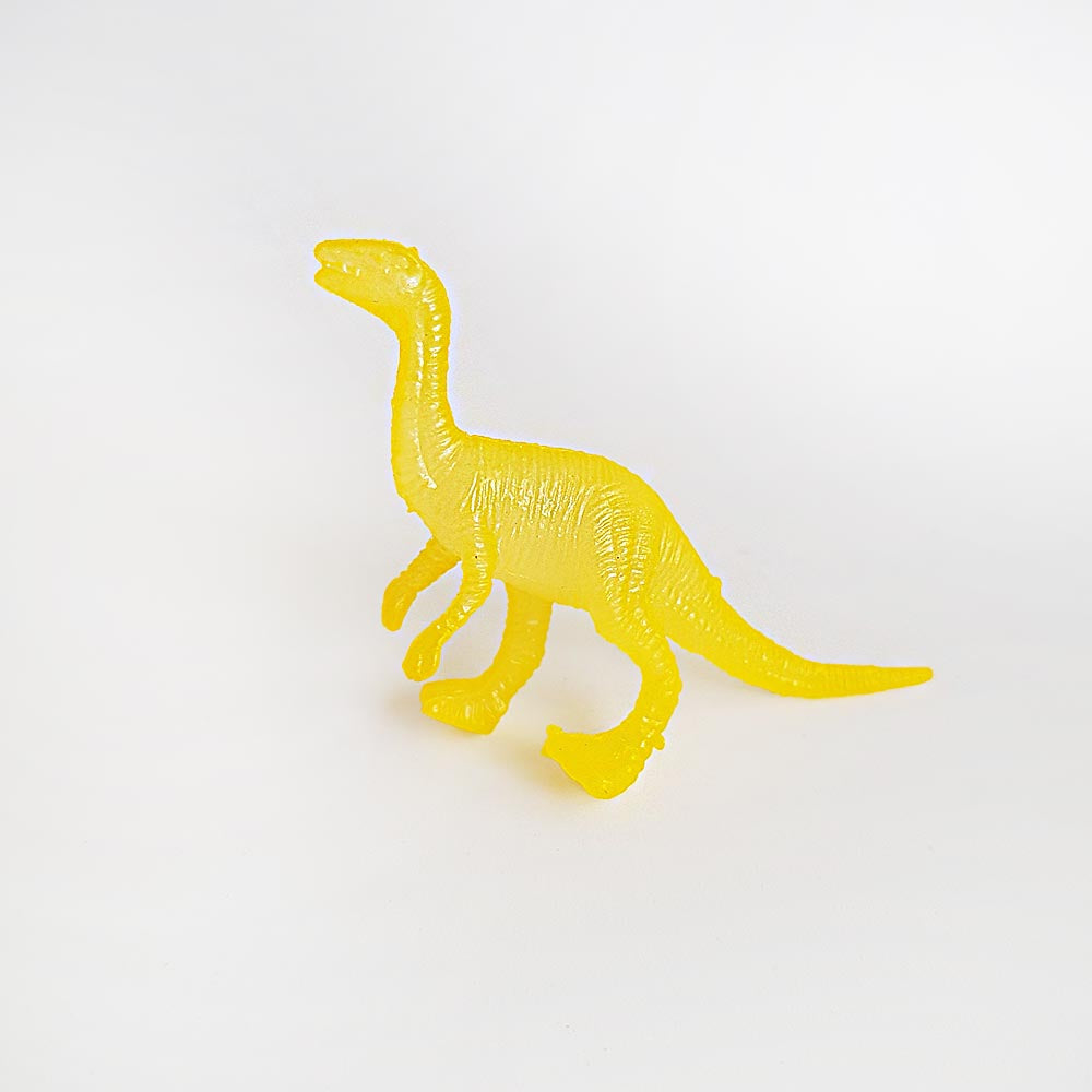 Glow in the dark Velociraptor toy dinosaur