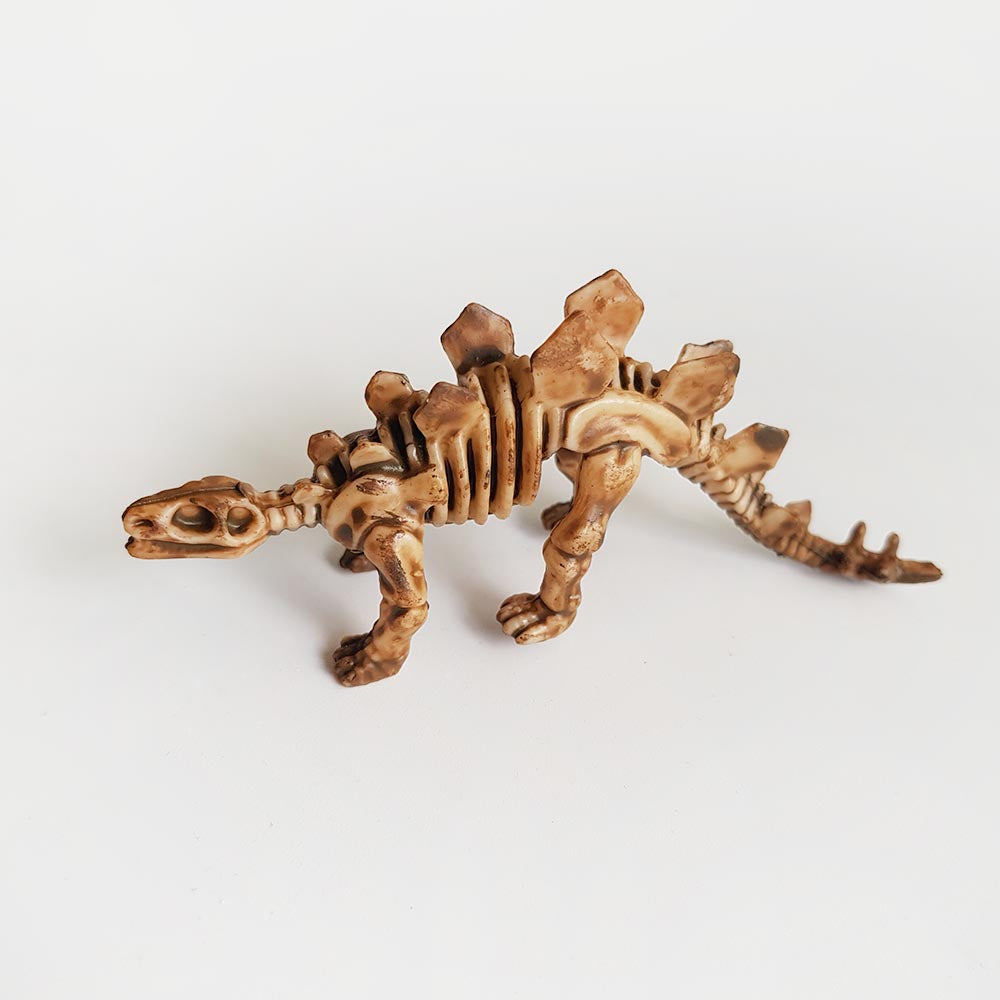 Stegosaurus dinosaur fossil toy