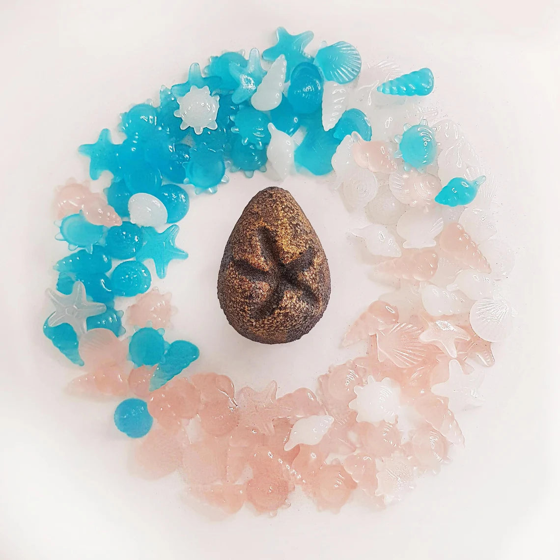 activated charcoal surprise bath bomb