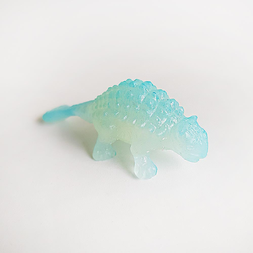 Glow in the dark Ankylosaurus toy dinosaur