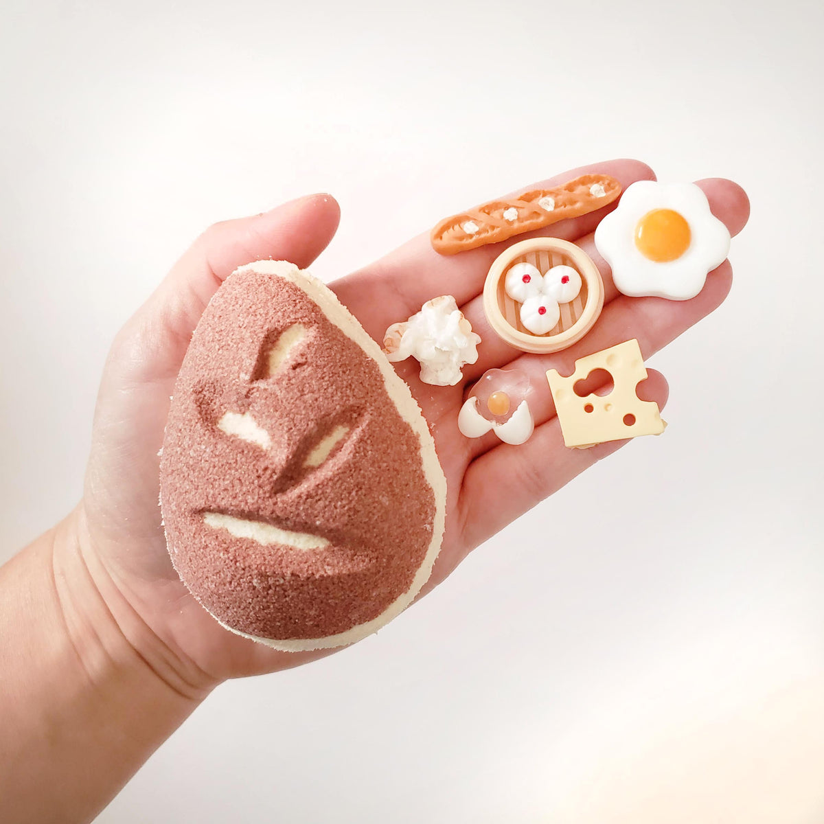 food and candy miniature surprise bath bomb