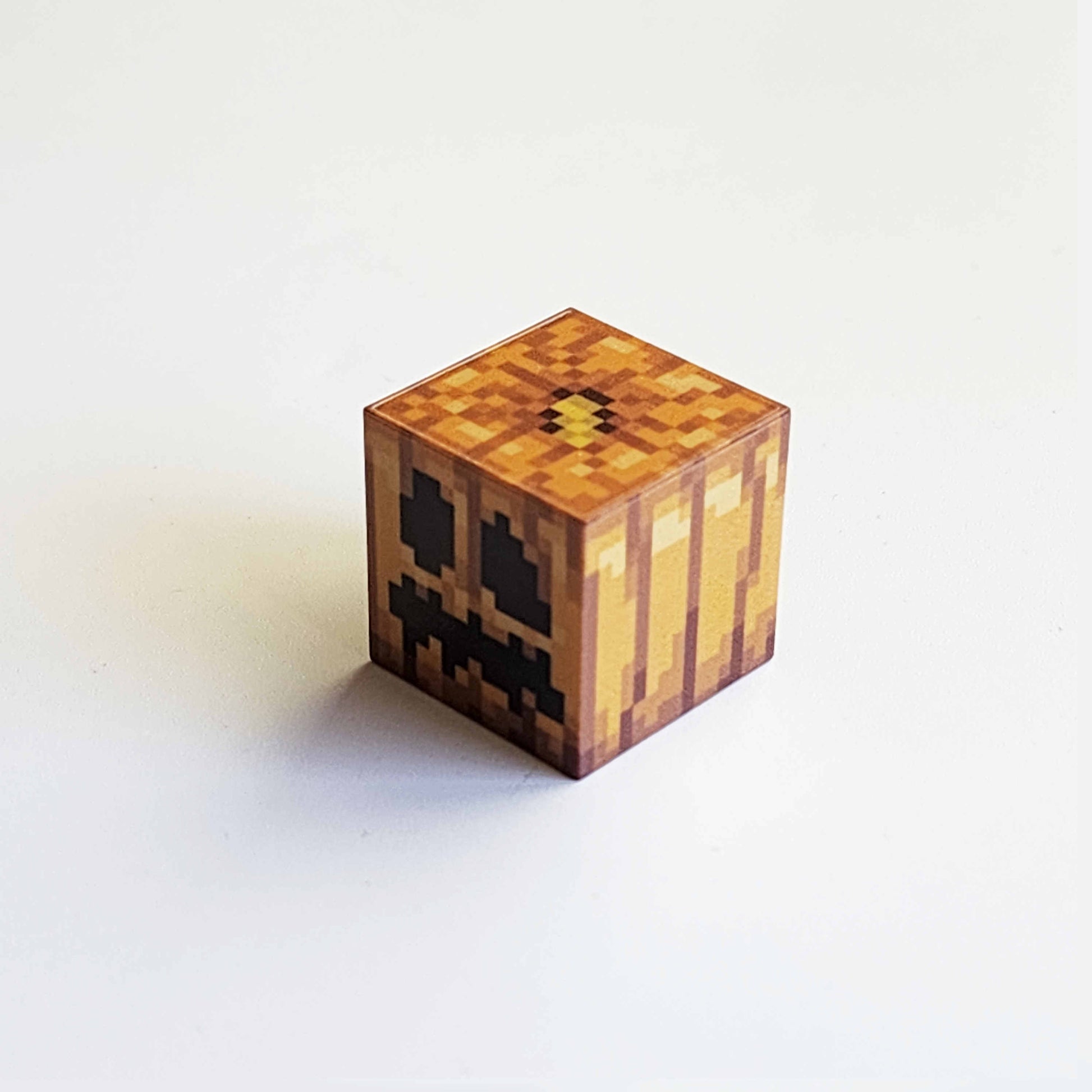carved pumpkin textured magnetic minecraft block
