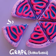 purple grape pizza bath bomb hubba bubba
