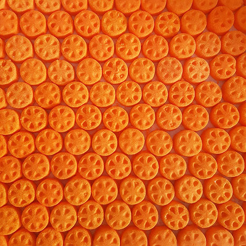 Orange mini bath bombs