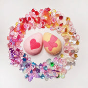 princess ring and butterfly surprise toy bath bomb