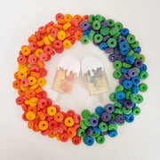 Fruit loop mini bath bomb popsicle