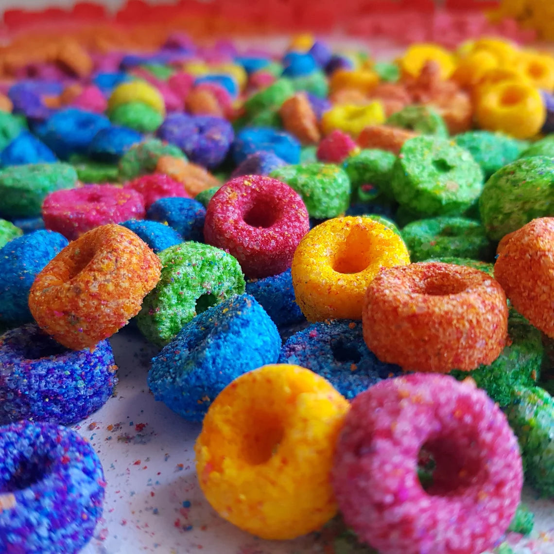 Fruit Loop Mini Bath Bombs Bath Hoops