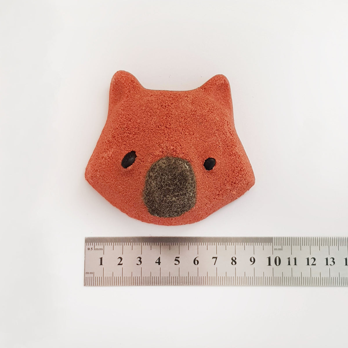 wombat shaped myrtle essential oil bath bomb