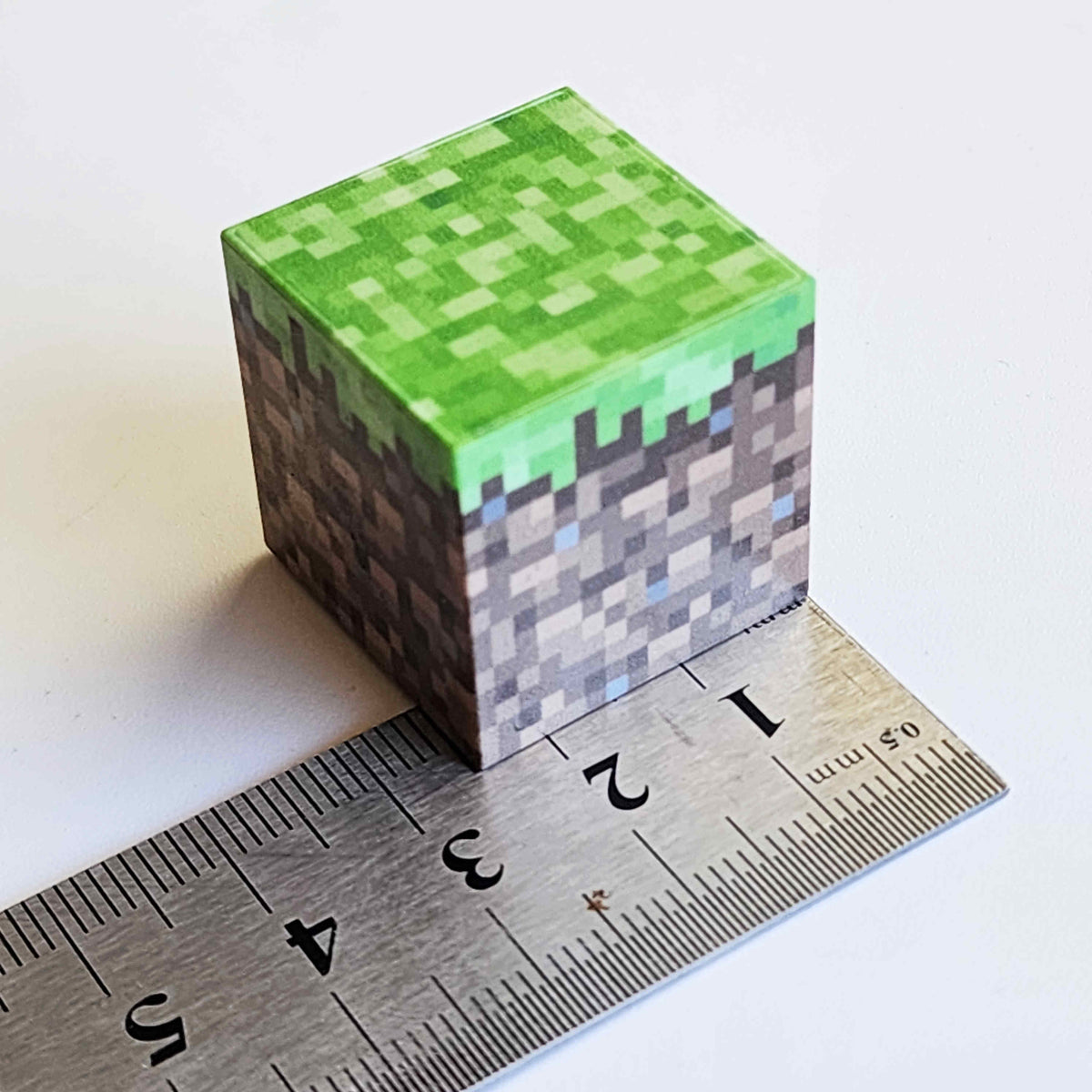 Measurement for magnetic minecraft building block
