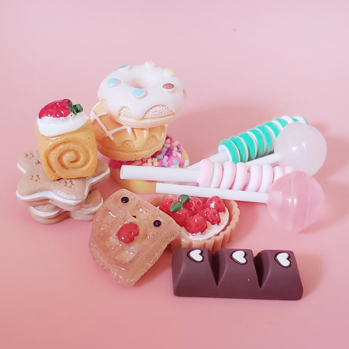 food and candy miniature surprise bath bomb