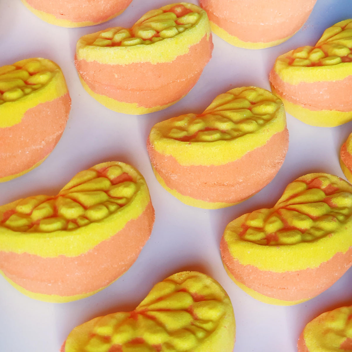 Mandarin essential oil bath bomb