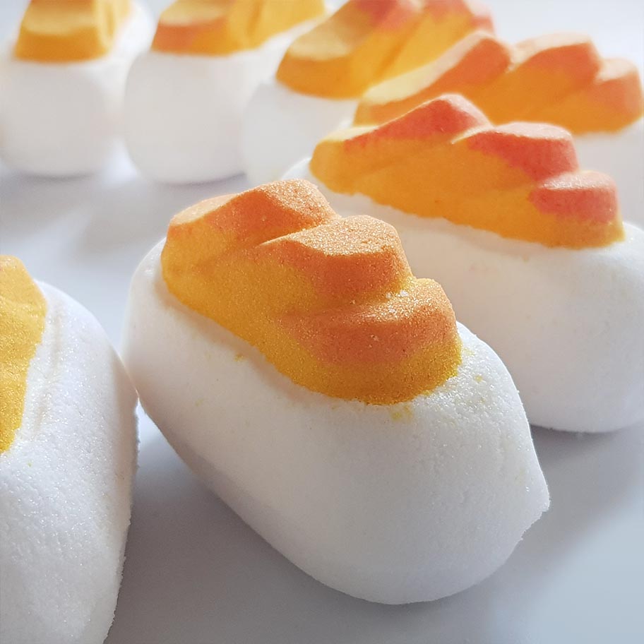 mango tamago sushi bath bomb