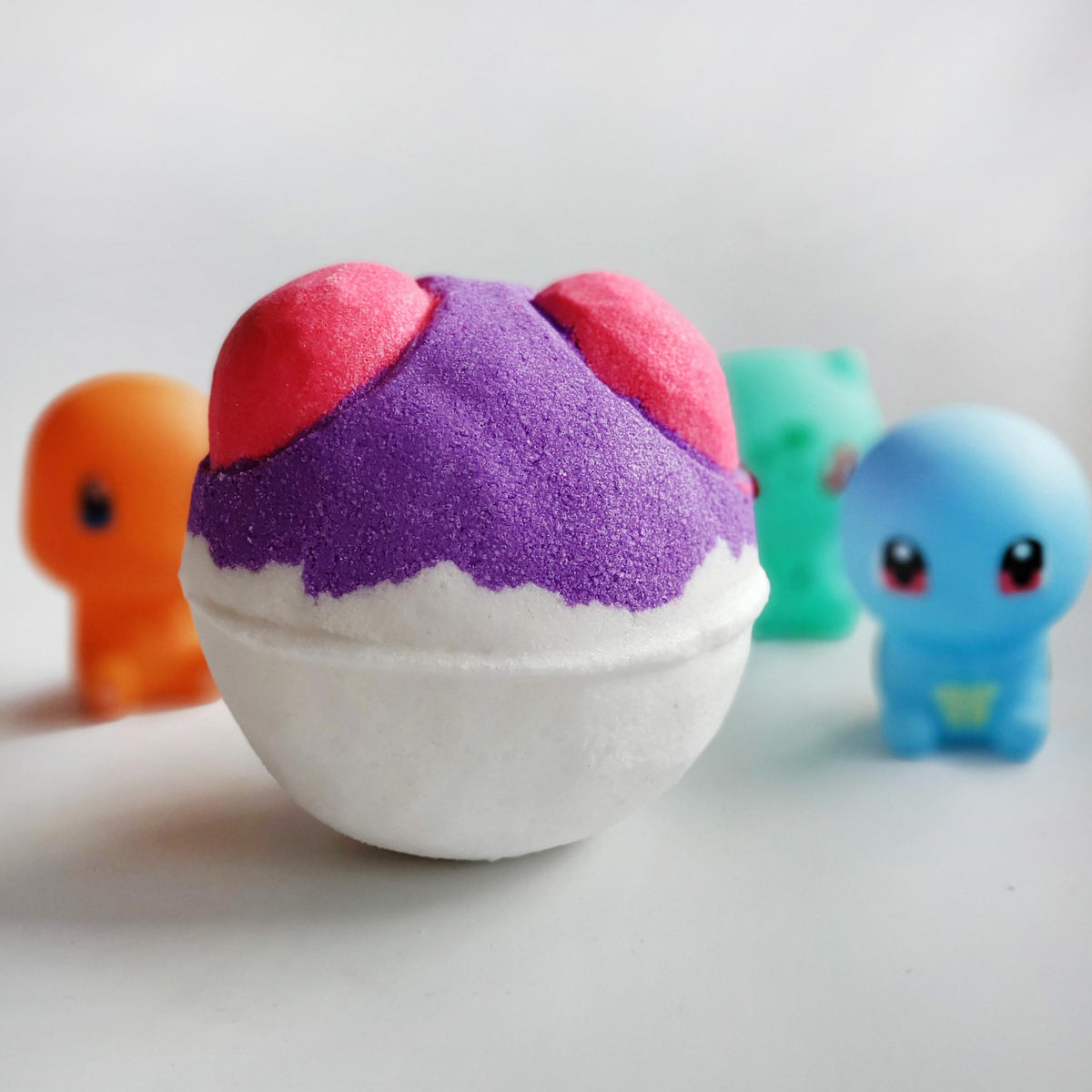 Pokemon purple master ball bath bomb