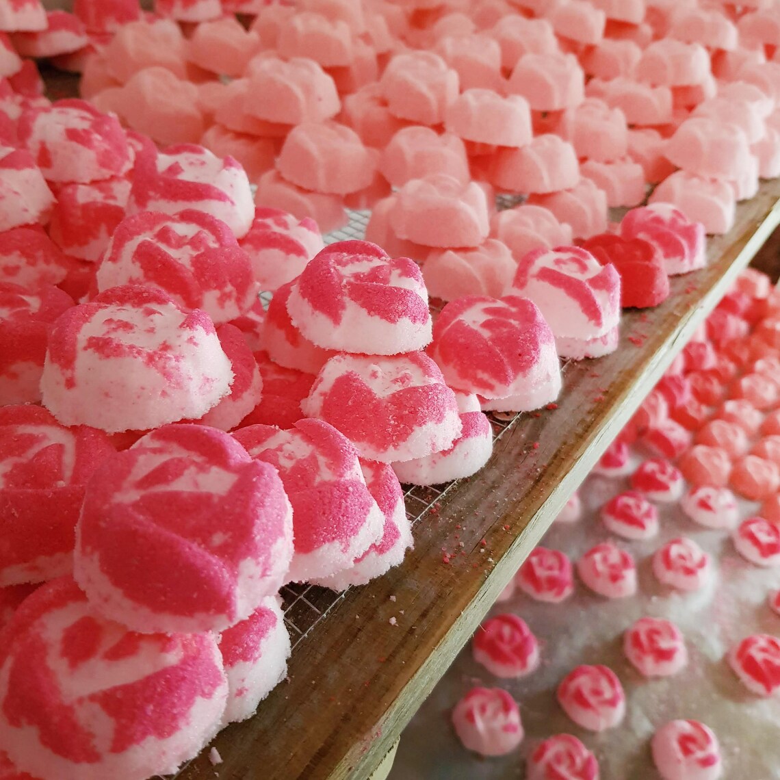 Peony rose Mini bath bomb
