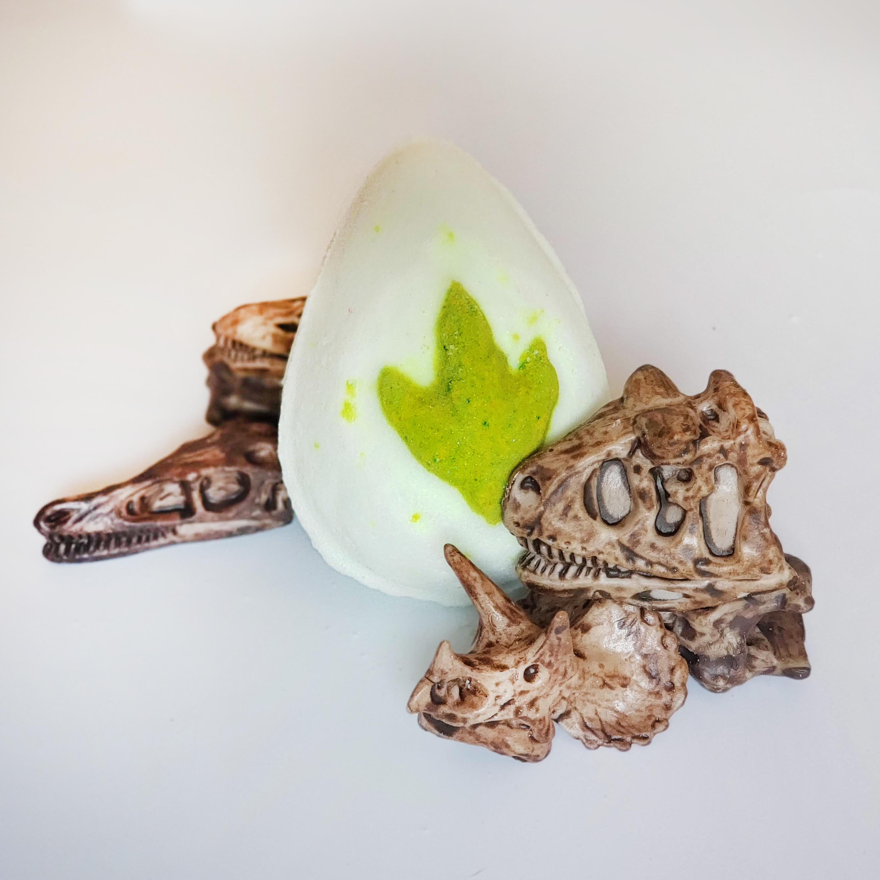 Dinosaur skull toy closeup