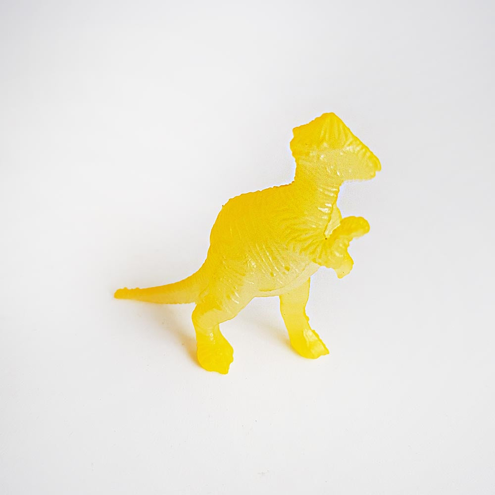 Glow in the dark Pachycelphalosaurus toy dinosaur