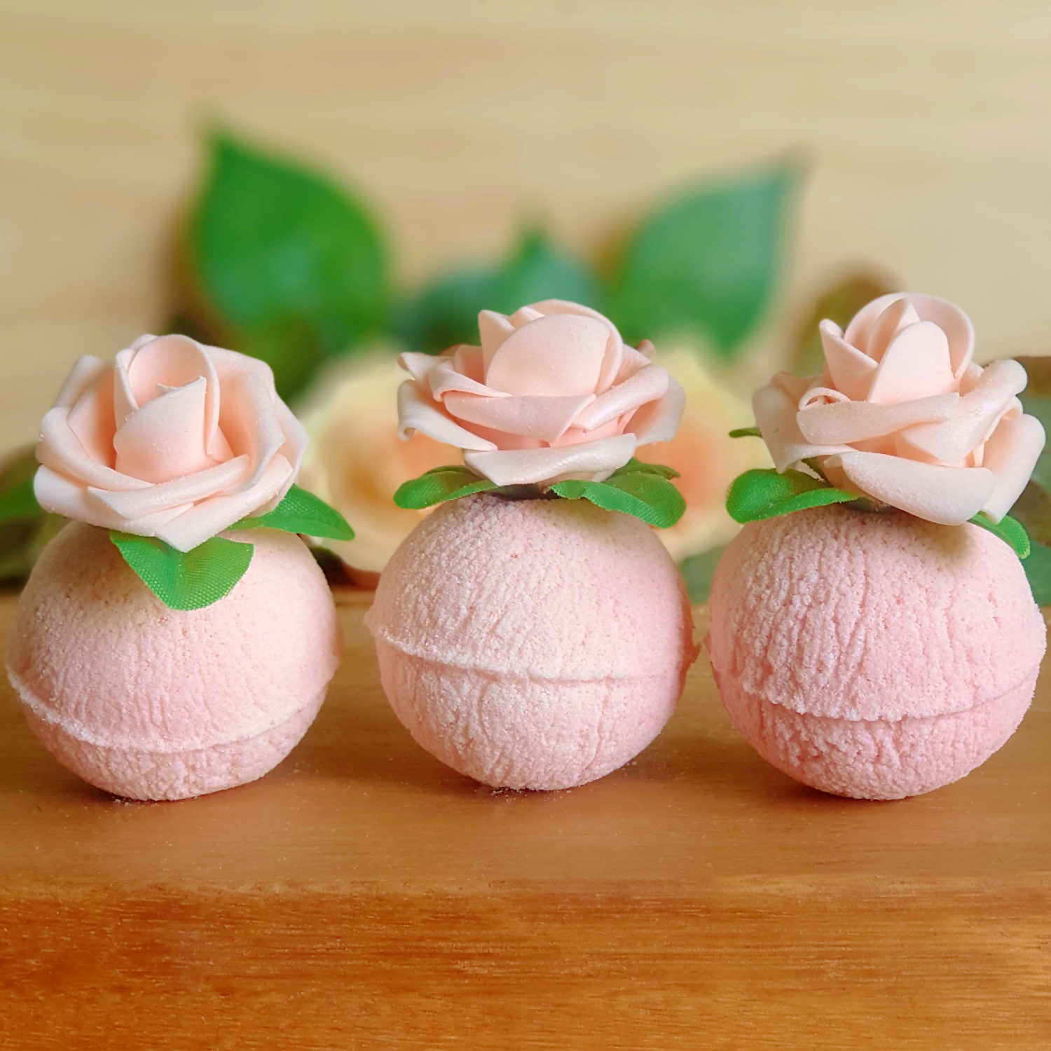 Pink Rose Bath Bomb