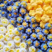Chamomile, Wild flower, Frangipani mini bath bombs