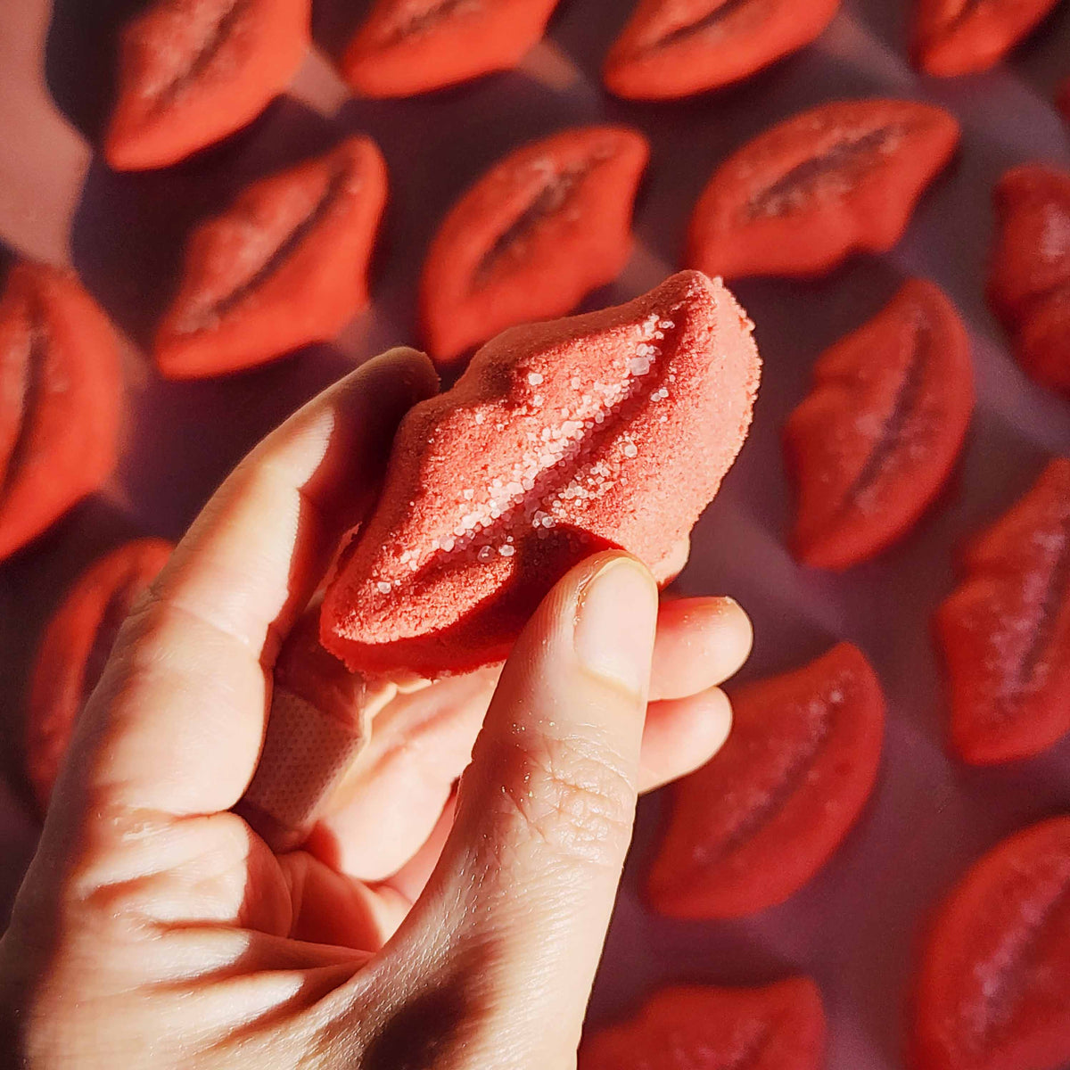 Gummy Lips Party Mix Mini Bath Bomb