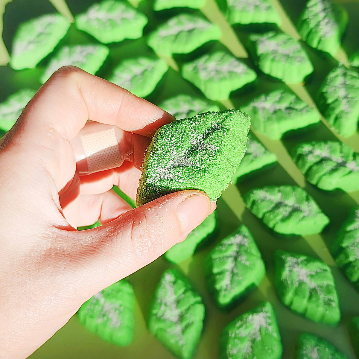 Spearmint Leaves Party Mix Mini Bath Bomb