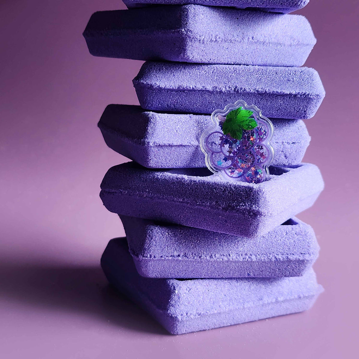Grape Waffle Bath Bomb