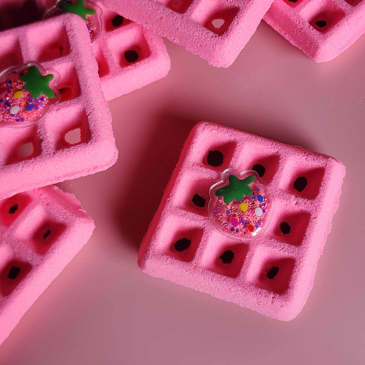 Strawberry Waffle Bath Bomb