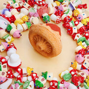 Mini Mushroom Figurine Surprise Bath Bomb
