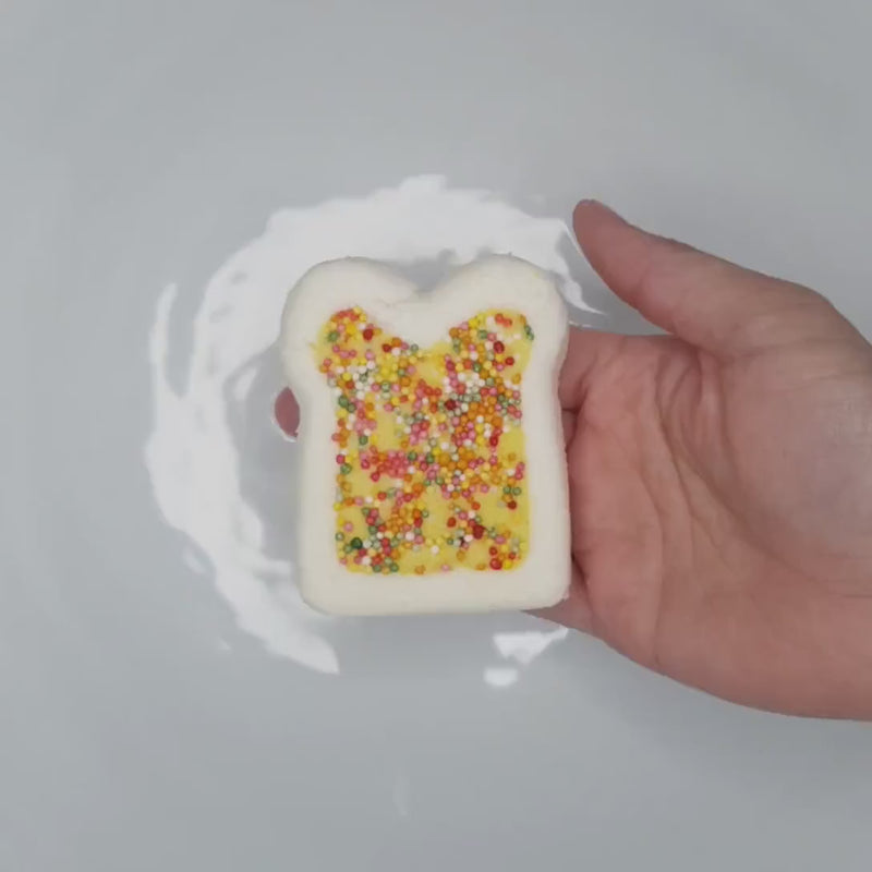 fairy bread food bath bomb